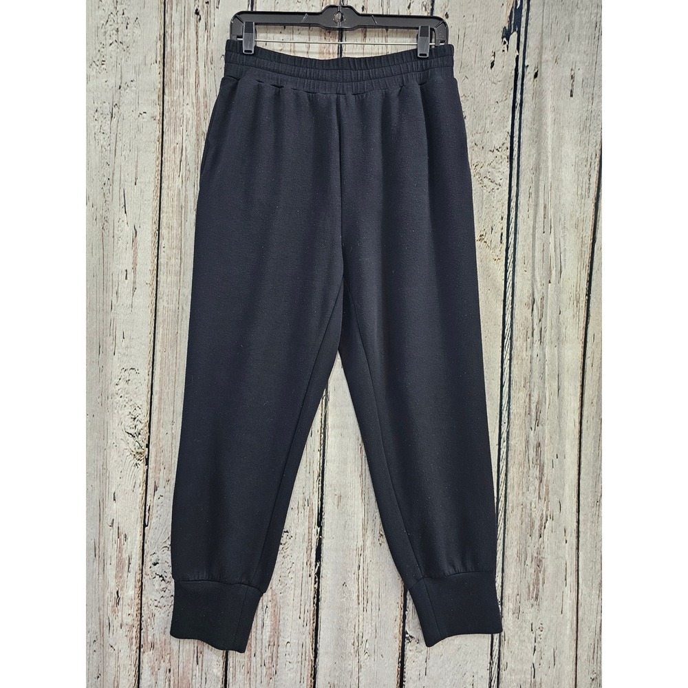 Varley The Slim Cuff Pant 25 Womens Large Black DoubleSoft Joggers VAR01713 Slim